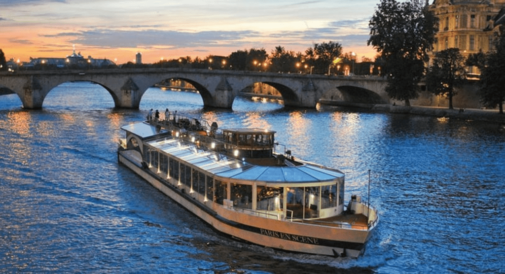 Seine River Cruise Famous Place Paris