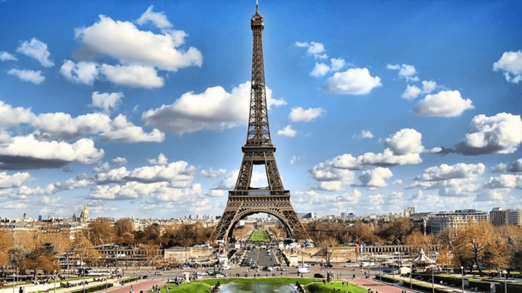 Famous Eiffel Tower Paris