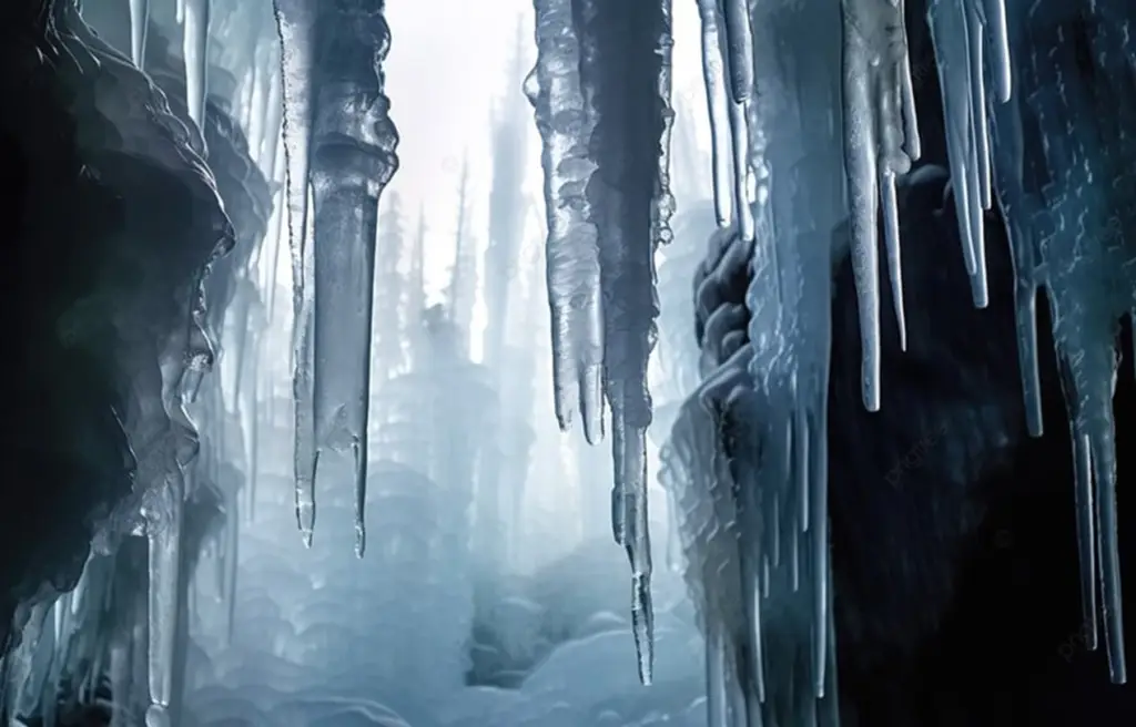 Conditions for formation of Underwater Icicle